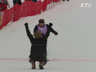 김연아 장애학생들의 일일 피겨교사로 나섰다