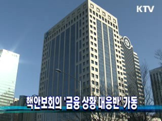 핵안보회의 '금융 상황 대응반' 가동