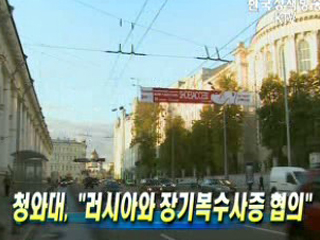 청와대, '러시아와 장기복수사증 협의'