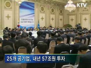 공공기관, 내년 투자 57조원으로 확대