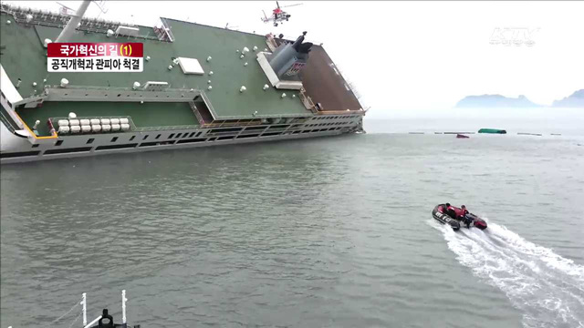 국가혁신…공직개혁 시동 '관피아 척결'