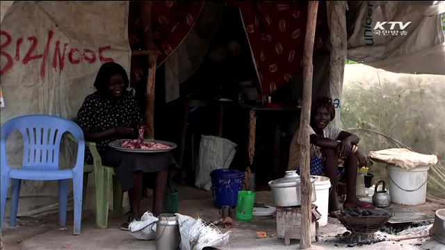 남수단 난민들의 '수호천사' 한빛부대