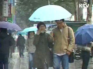 전국적으로 단비, 가뭄해갈에 도움