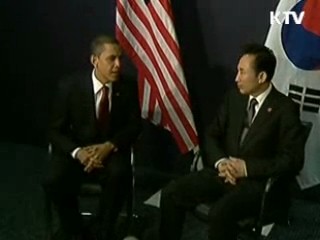 이 대통령 출국…내일 한·미 정상회담