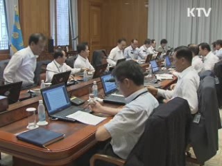 이 대통령 "수해 지원대책 직접 점검"