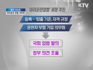 대리운전 사고 빈발···보험 의무화 추진