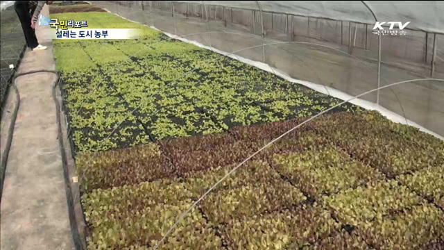 완연한 봄…도시 농사 준비 시작