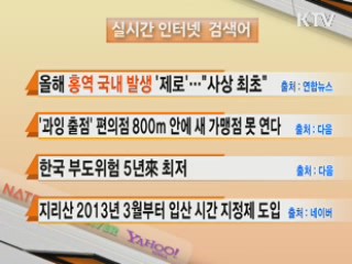 실시간 인터넷 검색어