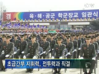 소·중대장, 사병 평가 통해 리더십 강화