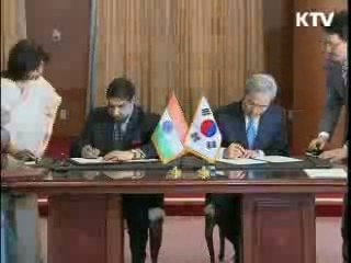 이 대통령 "인도 원전건설 참여 희망"