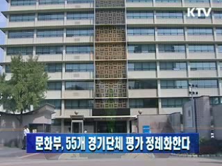 문화부, 55개 경기단체 평가 정례화한다