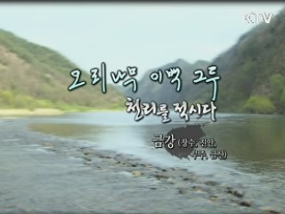 오리나무 이백 그루 천리를 적시다 - 금강(장수, 무주 , 진안)