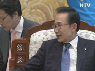 이 대통령, 오말리 美 메릴랜드 주지사 접견