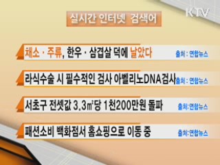 실시간 인터넷 검색어