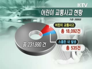 어린이 보호구역내 교통단속 강화