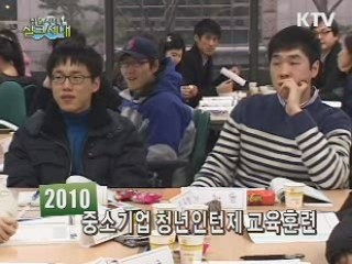 2010 중소기업 청년인턴제 교육훈련