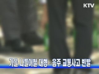 가을 나들이철 대형·음주 교통사고 빈발