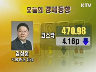 오늘의 경제동향