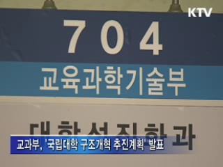 국립대 통·폐합 성과따라 지원금 차등