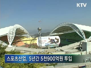 스포츠산업 집중 육성···5천900억원 투입