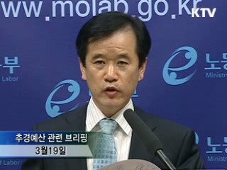 추경 4조9천억원 투입, 일자리 55만개 창출