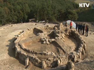 경주서 8세기 이후 왕릉 추정 고분 발굴