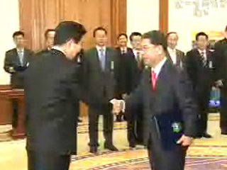 노무현 대통령, 통일.건교장관 임명장 수여