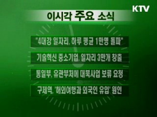 이 시각 주요소식(단신)