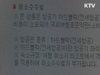 여행계약 취소 시 '불이익 없앤다'