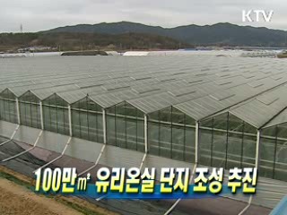 100만m² 유리온실 단지 조성 추진