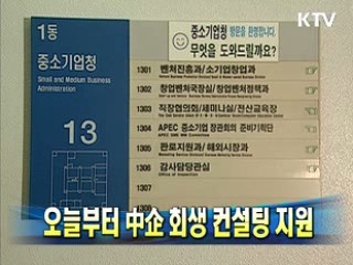 오늘부터 中企 회생 컨설팅 지원