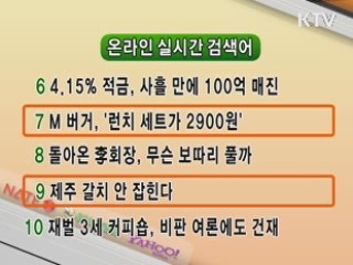 실시간 인터넷 검색어