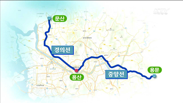 경의선 문산~용산 완전 개통…미 개통 1.9km구간 완공