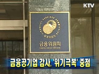 금융공기업 감사 '위기극복' 중점