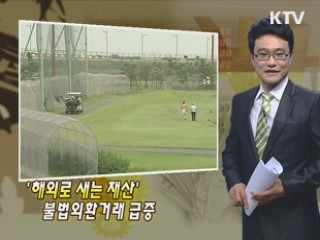 해외로 새는 재산' 불법외환거래 급증