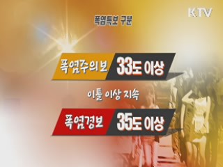 대구·경북 첫 폭염경보…"외출 자제"